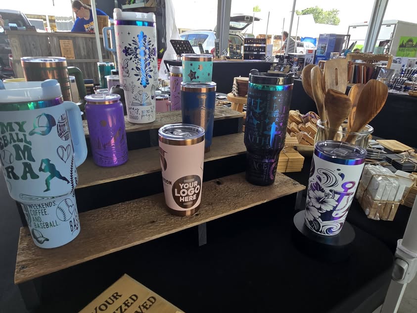 Custom drinkware from Etch 8:31