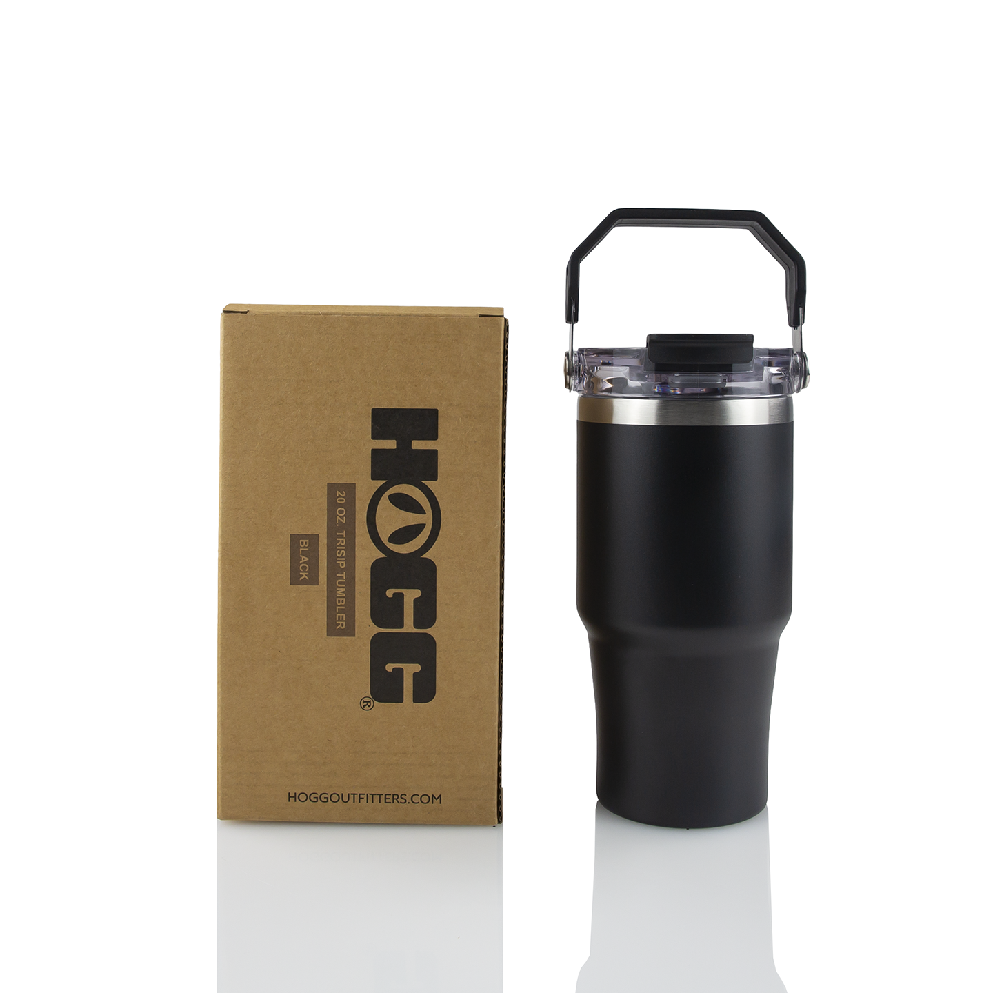 20oz Tri-Sip Tumbler – Black